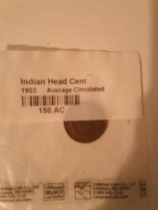 INDIAN HEAD CENT ! 1903