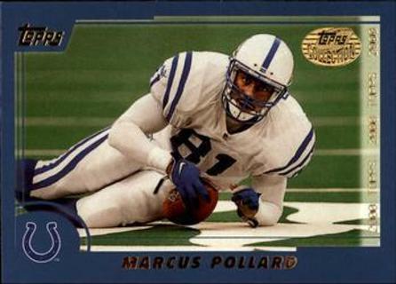 Tradingcard - NFL 2000 Topps - Topps Collection #27 - Marcus Pollard - Indianapolis Colts