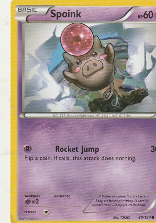 Pokemon Card: Spoink