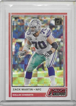 Zack Martin 2020 Donruss Action All Pro #AAP-ZM