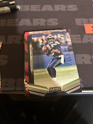 2019 panini playoff russell wilson