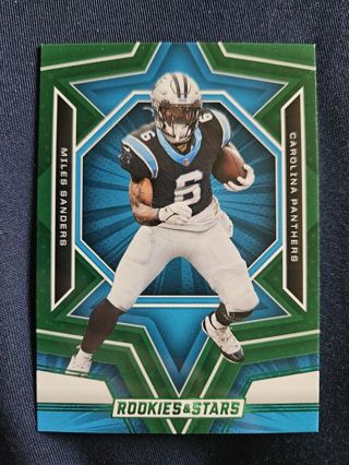 2023 Panini Rookies & Stars Green Miles Sanders