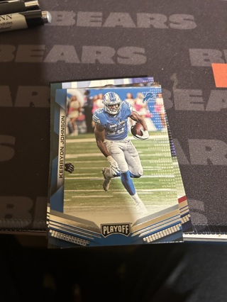 2019 panini playoff kerryon johnson