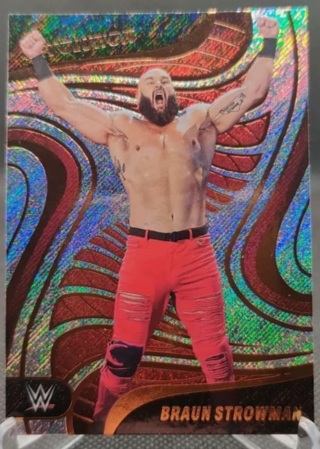 2022 WWE Revolution - Braun Strowman Holofoil Card #69 NM
