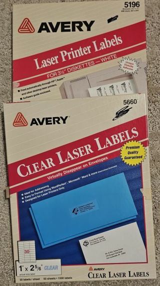 Laser Print Labels