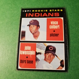 1971 Topps Vintage Baseball Card # 231 - 1971 ROOKIE STARS - INDIANS - EXMT/NRMT