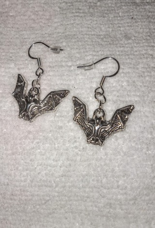 Bat earrings