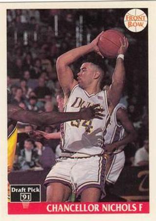 Tradingcard - NBA - 1991 Front Row Italian/English #56 - Chancellor Nichols - James Madison Dukes