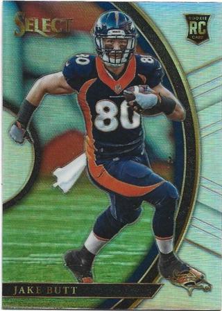 2017 SELECT JAKE BUTT REFRACTOR ROOKIE CARD