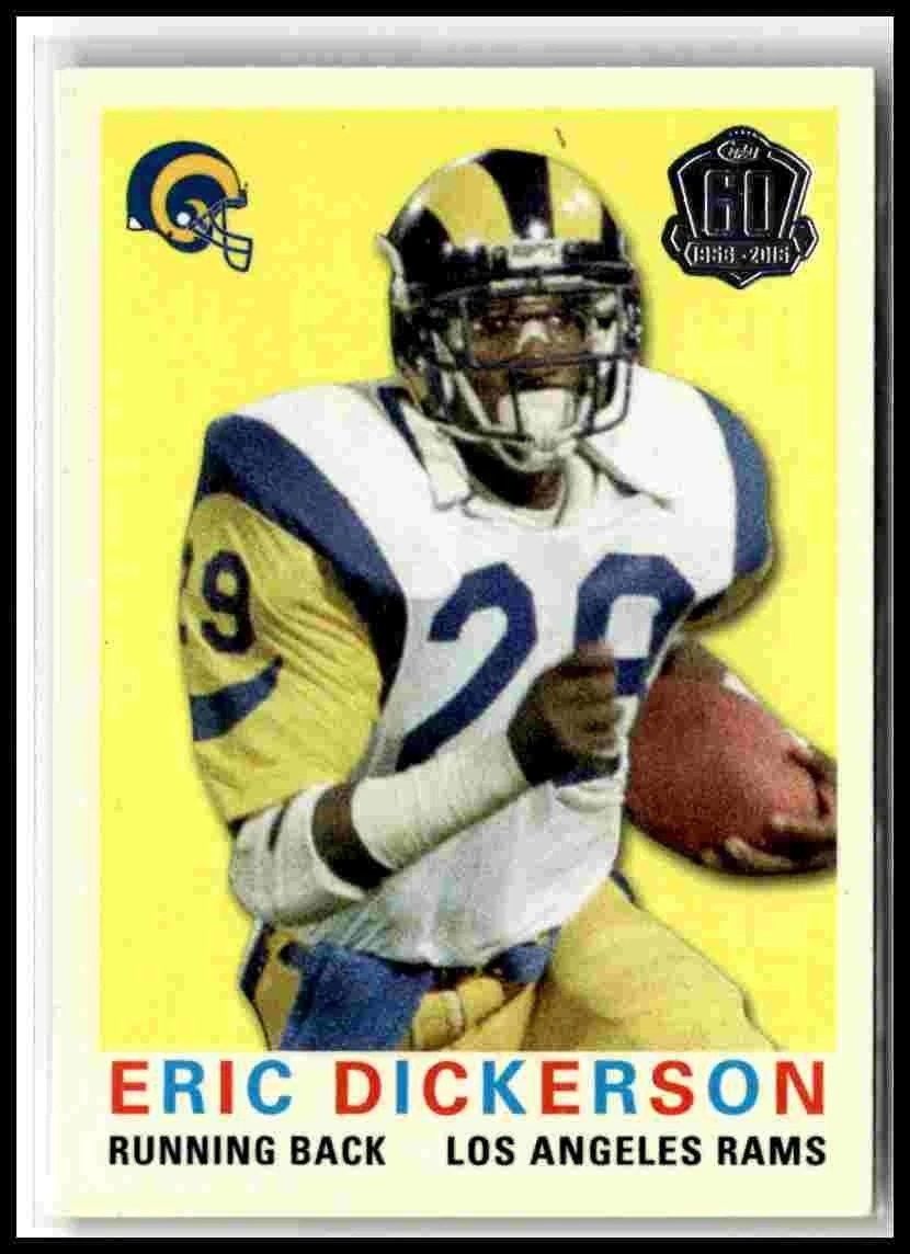 FREE: 2015 Topps #T60-ED Eric Dickerson 60th Anniversary