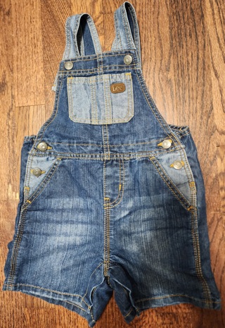Free: NEW - Lee - Girl Denim Short Overalls - size 24 months - Baby ...