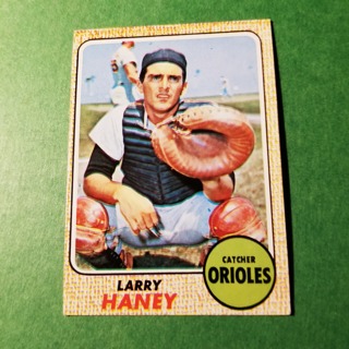 1968 - TOPPS EXMT - NRMT BASEBALL - CARD NO. 42 - LARRY HANEY - ORIOLES