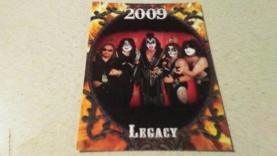 2009 KISS 360/PRESSPASS LEGACY TRADING CARD