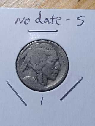 Buffalo Nickel with an S Mint Mark No Date! 1.7