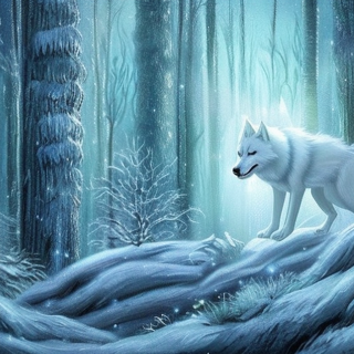Listia Digital Collectible: The Arctic White Wolf