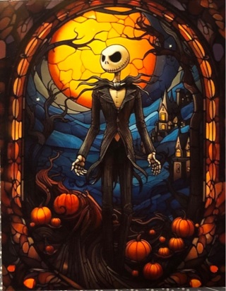 Jack Skellington - 3 x 4” MAGNET - GIN ONLY