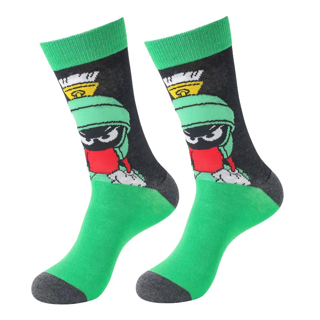 3 Pairs Of Marvin Martian Socks BN