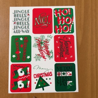 Christmas Stickers (G)