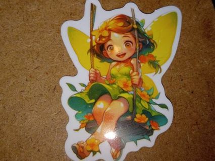 Fairy Cute one new nice vinyl lab top sticker no refunds regular mail high quality!