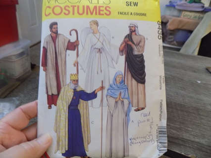 McCalls Costumes Easy to Sew # 8435 Biblical costumes for church Pageants