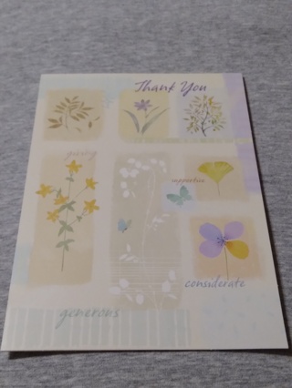 Greeting Card - Thank You