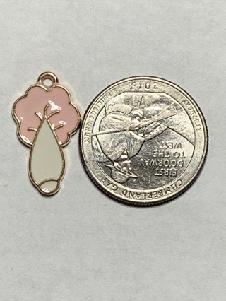 PINK CHARM~#64~1 CHARM ONLY~FREE SHIPPING!