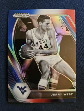 2021 Panini Prizm Draft Picks R/W/B Prizm Jerry West