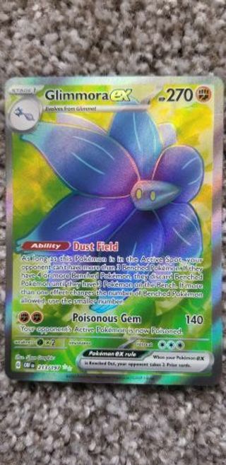 GLIMMORA EX FULL ART 213/197