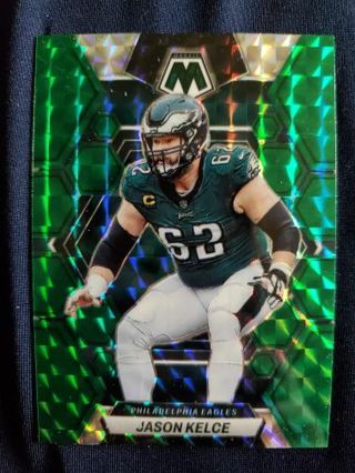 2023 Panini Mosaic Green Jason Kelce