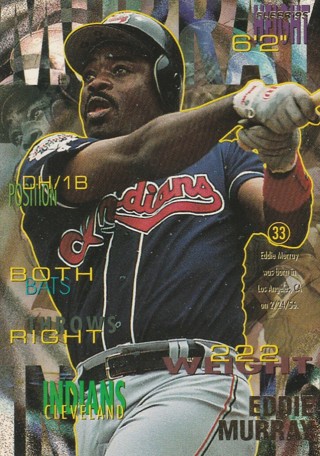 1995 Fleer #141 Eddie Murray Indians