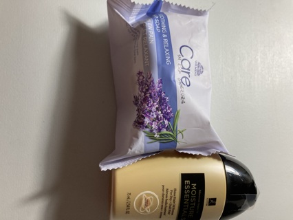 Lavender Bar Soap and Hair Shine Serum (new)