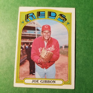 1972 - TOPPS BASEBALL CARD NO. 382 - JOE GIBON - REDS