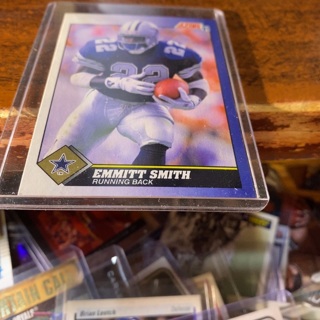 1991 score emmitt smith football card 