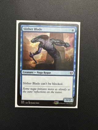 Slither Blade Zendikar Rising Commander Magic the Gathering Card