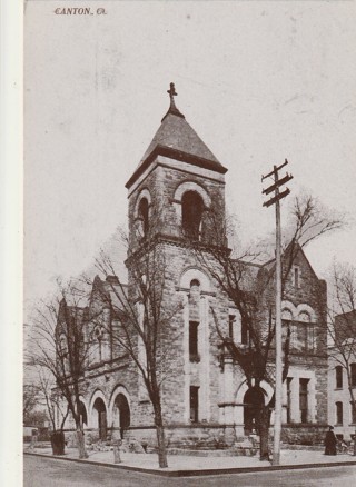 Vintage Unused Postcard: z: Post Office, CAnton, OH