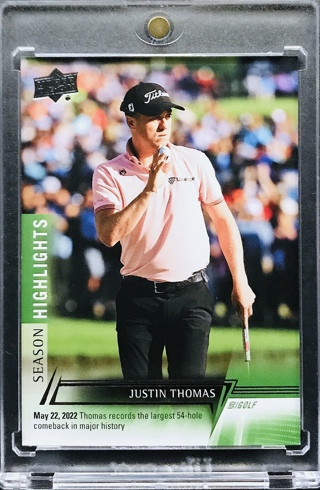 Justin Thomas - 2024 Upper Deck Golf #76 [AA128]