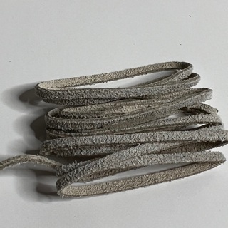 Gray Suede Jewelry Making Cord 