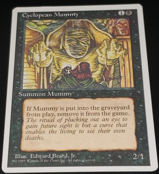 MTG ✨ Cyclopean Mummy - (C) Fourth Edition (4ED) ✨ Magic the Gathering (1995)