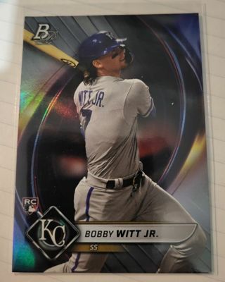 2022 Bowman Platinum Bobby Witt Jr. Rookie card Kansas City Royals