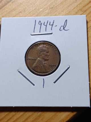 1944-D Lincoln Wheat Penny! 20.1