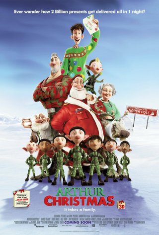 Arthur Christmas (SD) (Movies Anywhere) VUDU, ITUNES, DIGITAL COPY