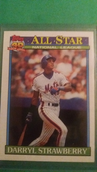 darryl strawberry baaseball card free shipping