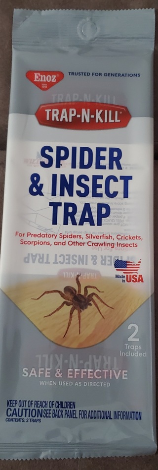 2 SPIDER AND INSECT TRAPS
