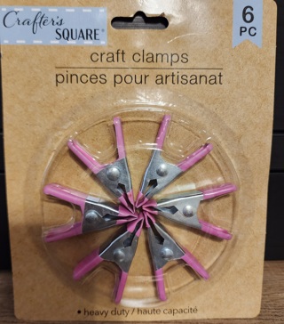 RESERVED - NEW - Crafter's Square - Craft Clamps - Package of 6