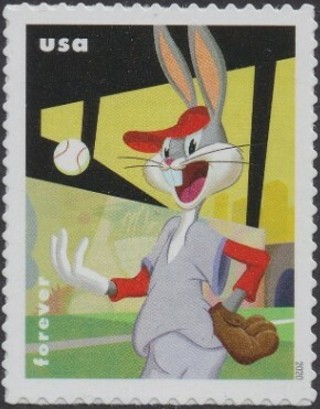 USA used Bugs Bunny stamp