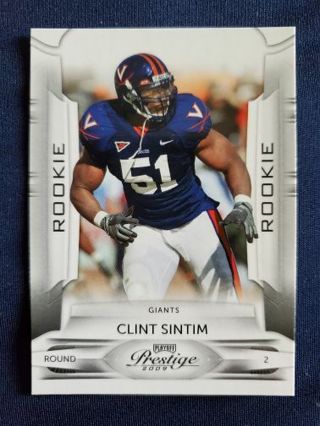 2009 Panini Prestige Rookie Clint Sintim