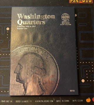 1932-1947 Washington Quarters Whitman Folder