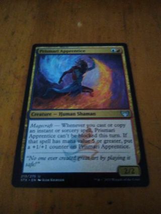 MTG Prismari Apprentice Strixhaven: School of Mages 213/275 Regular Uncommon