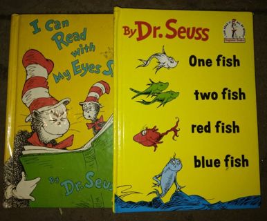 2 Dr. Seuss Books