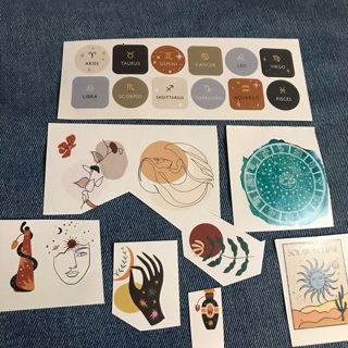 Astrological and New Age Stickers, Free Mail